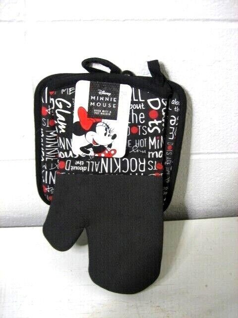 Disney Minnie Mouse Oversized Oven Mitt Pot Holder