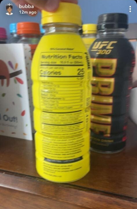 prime hydration limited edition Venice Beach lemonade