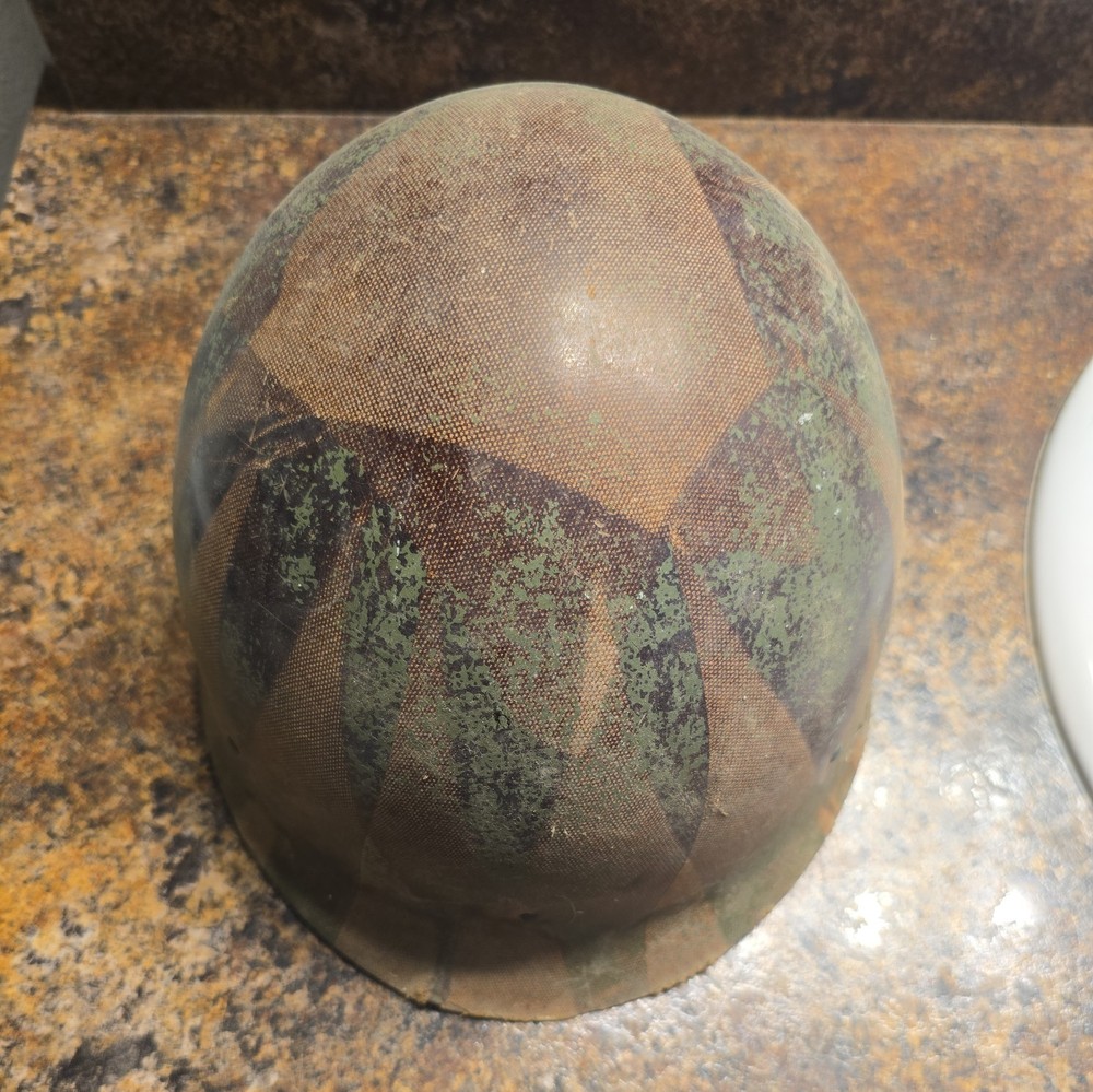 Military Helmet Shell – Camo Covered