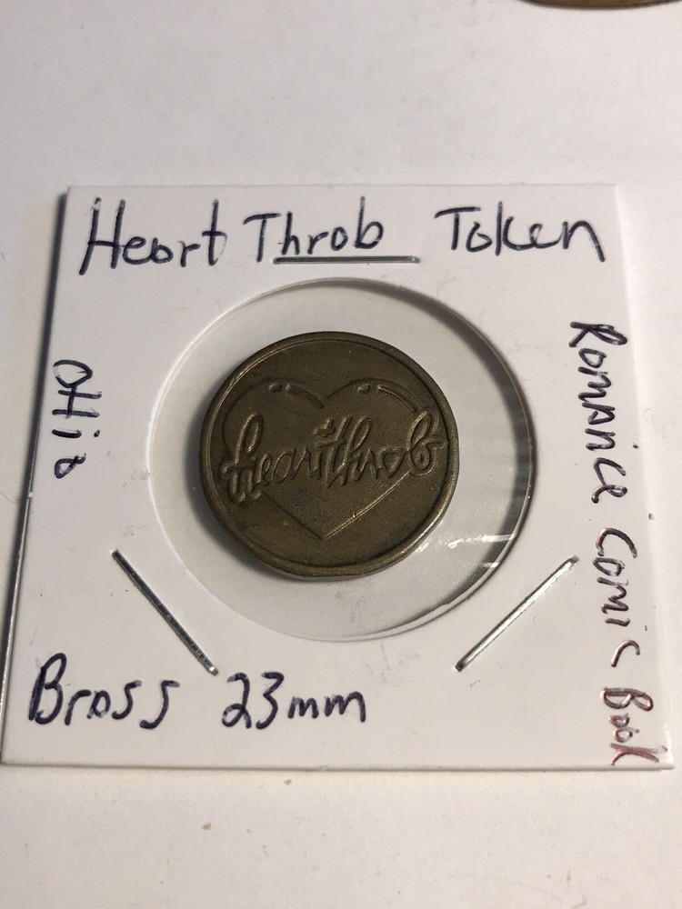 Heartthrob Token Roger Williams Mint Cincinnati Ohio Rare