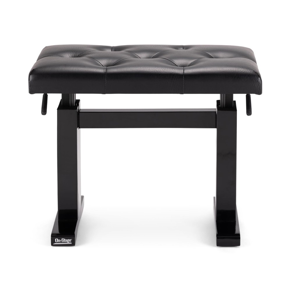 Height Adjustable Piano Bench Padded - On-Stage