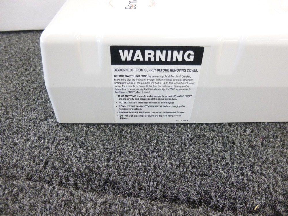 CHEAP EEMAX SPEX35 FLOW CO. ELECTRIC TANKLESS WATER HEATER 3.5KW @ 220V