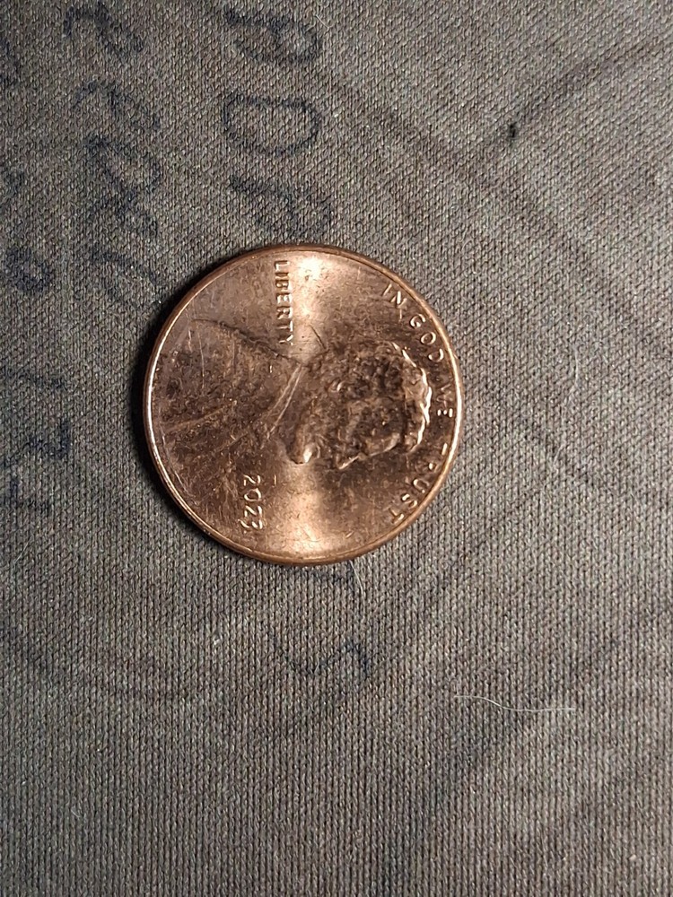 2023-P Lincoln Shield Cent OBVERSE DIE CLASH ERROR!