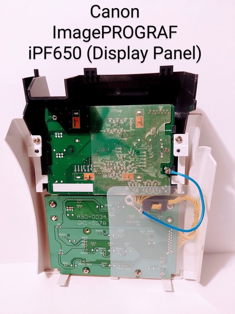 Canon imagePROGRAF iPF650 Display Panel Tested Working