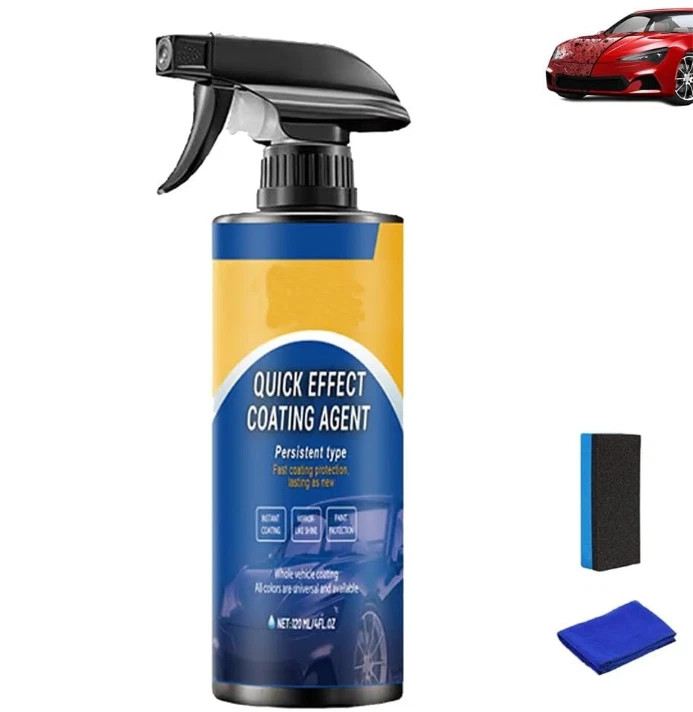 New Car Coating Spray,3 in 1 Multi-functional Quick Effect Coating Agent 120ml