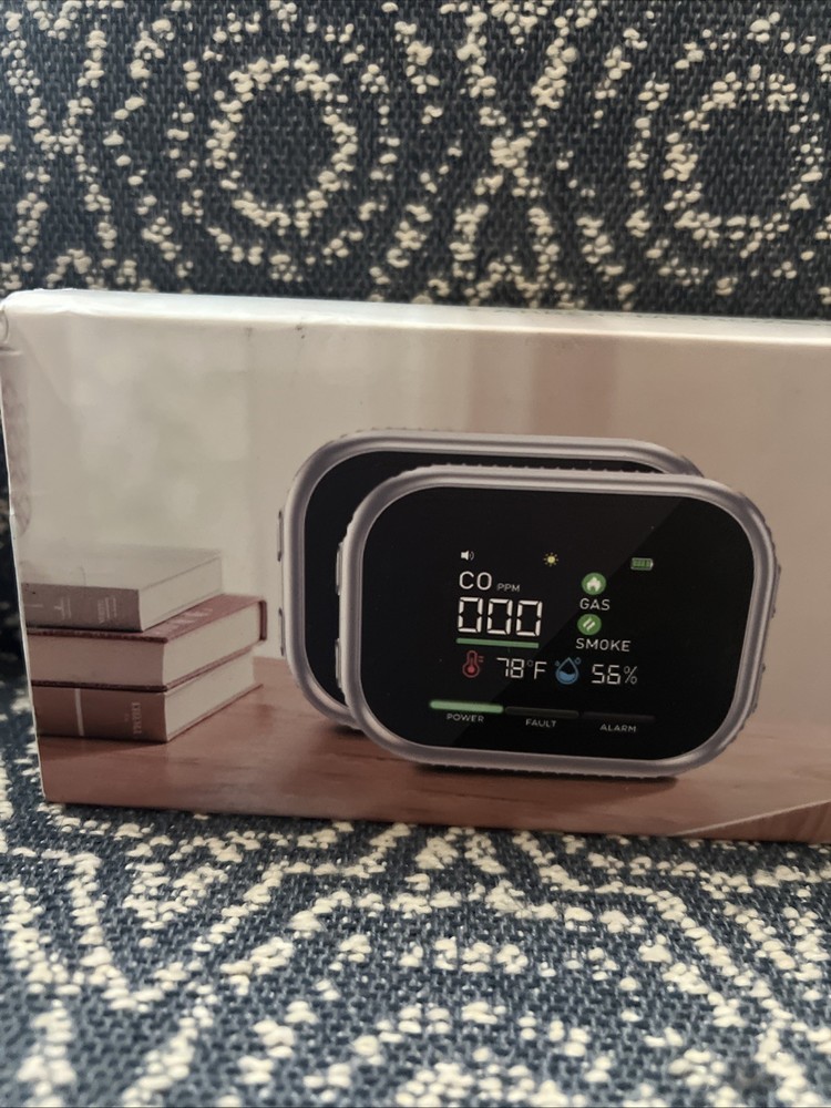 carbon monoxide detector 2 Piece