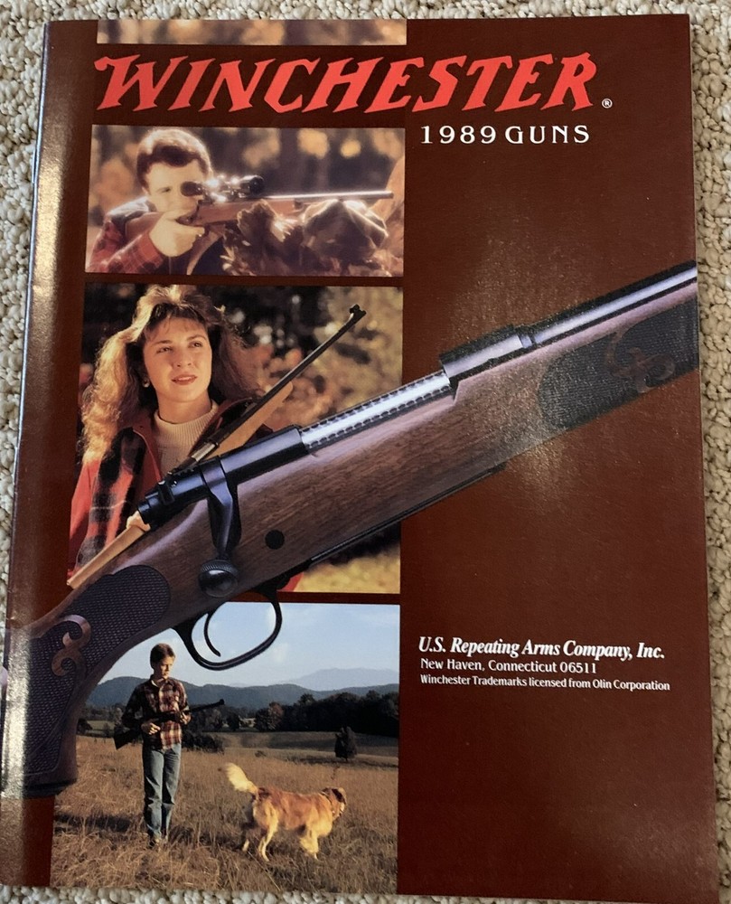 Winchester 1989 catalog vintage catalog