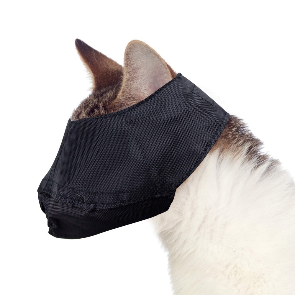 Gentle and Soft Cat Muzzle for Grooming  Nylon - Small