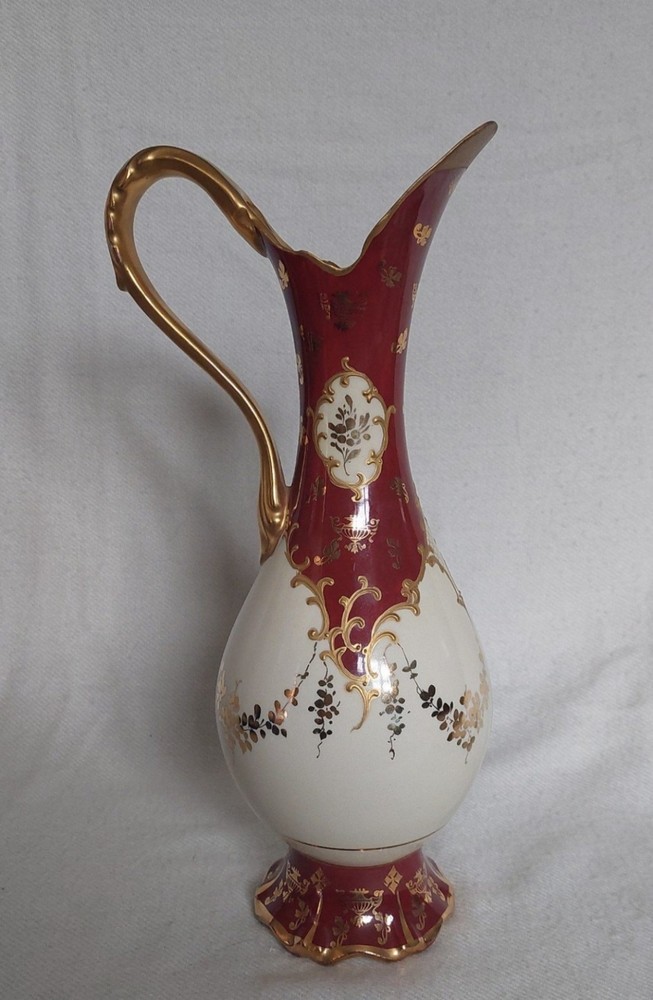 Hand Painted Eton China (#9641) Pitcher/Vase