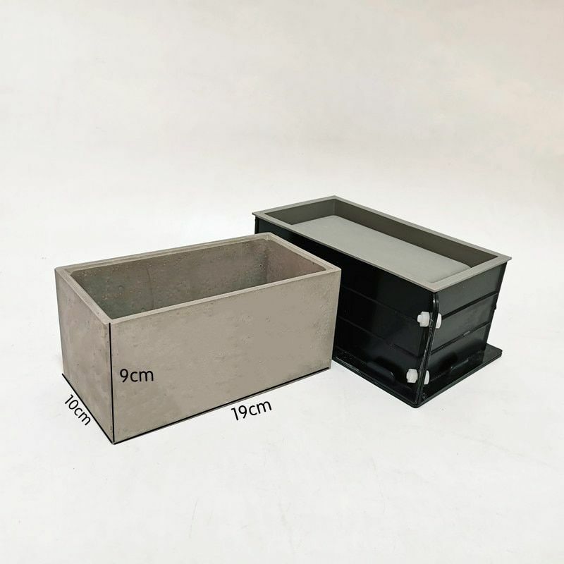 Rectangular Concrete Planter Mold Garden Plant Planting Cement Container Moulds