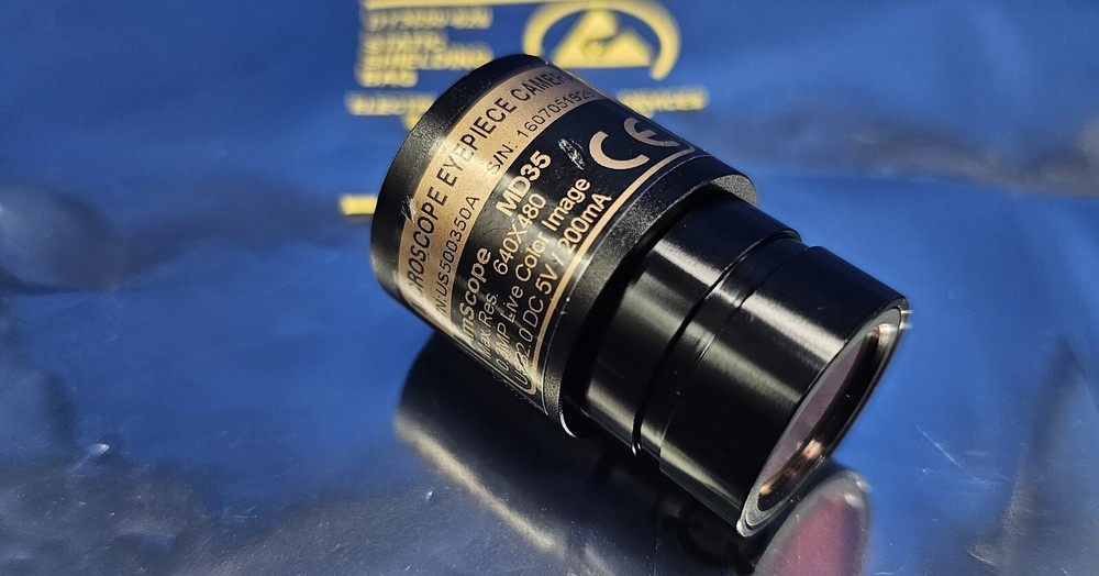 AMSCOPE MD35 PN US500350A MICROSCOPE EYEPIECE CAMERA