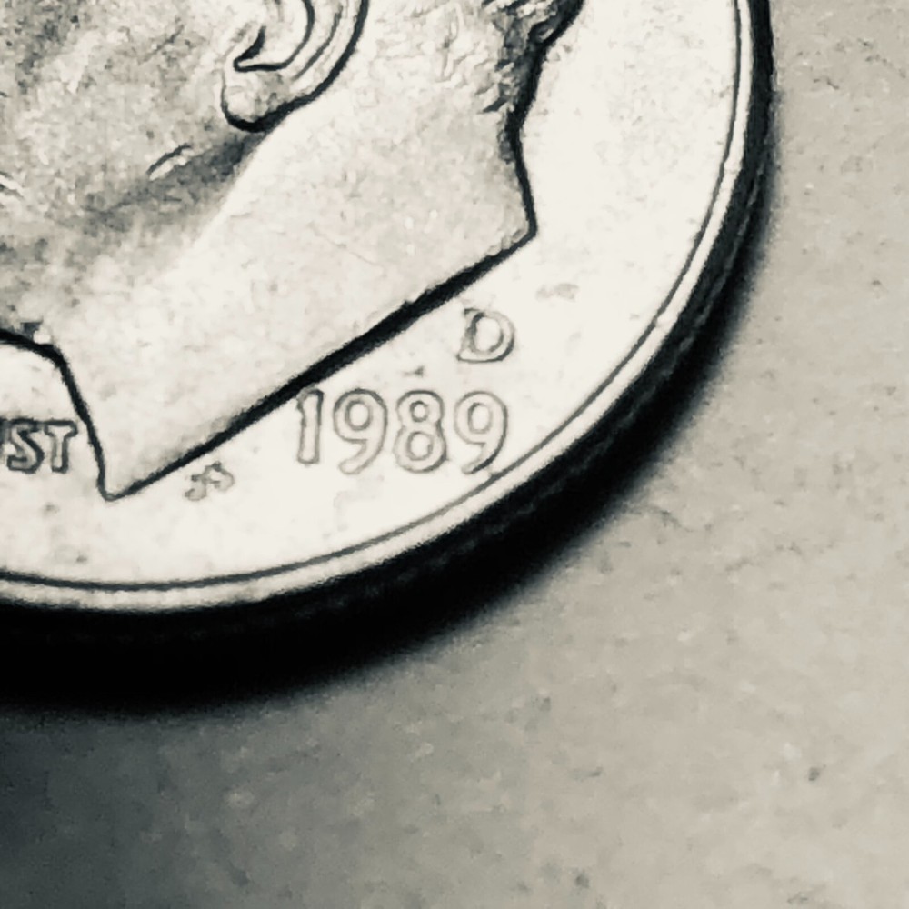 1989 D Roosevelt dime