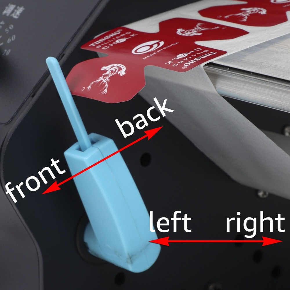 U.S. Solid Automatic Label Dispenser 5-80/120/180mm Width 5mm-?? Length