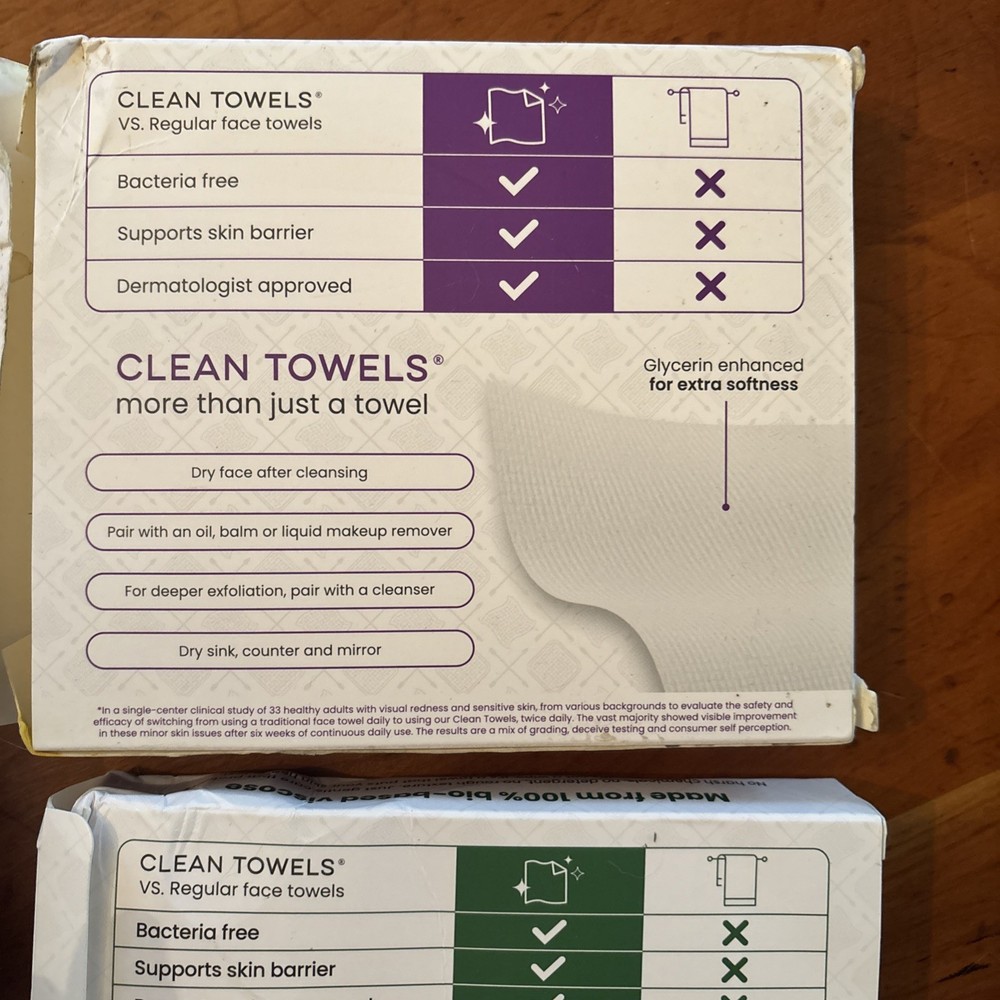Clean Towels Variety 4pk