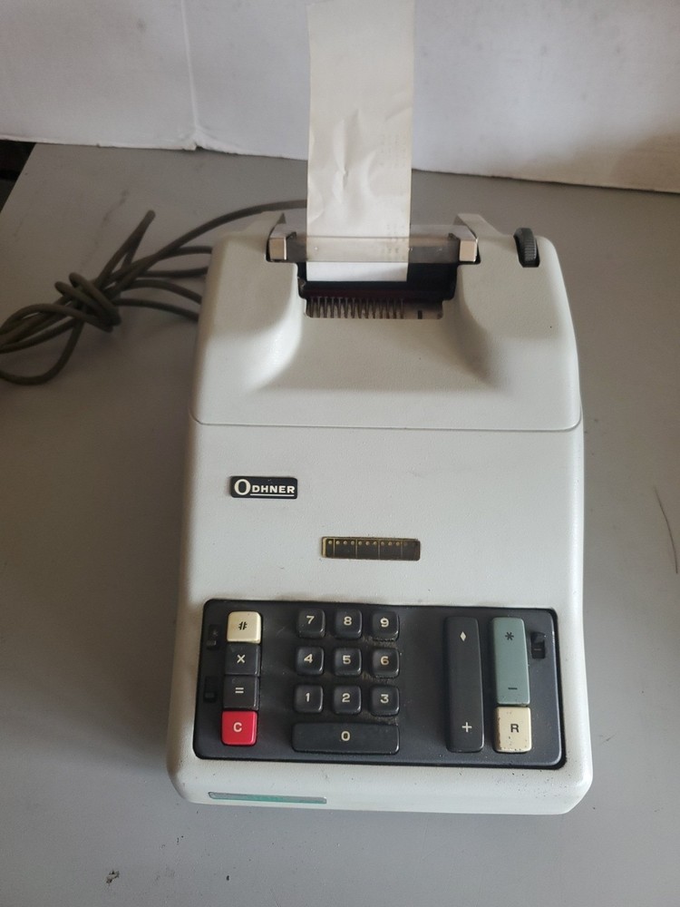Vintage Odhner Adding Machine 1960s - Kinda Works....