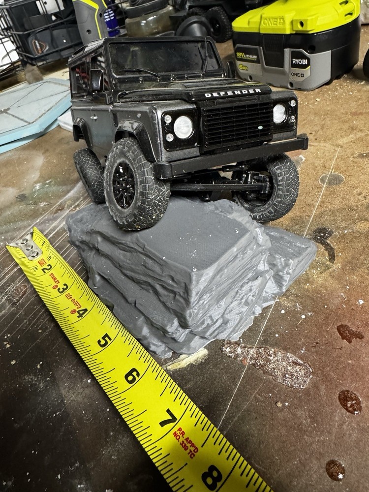 3-D Printed Rock Face