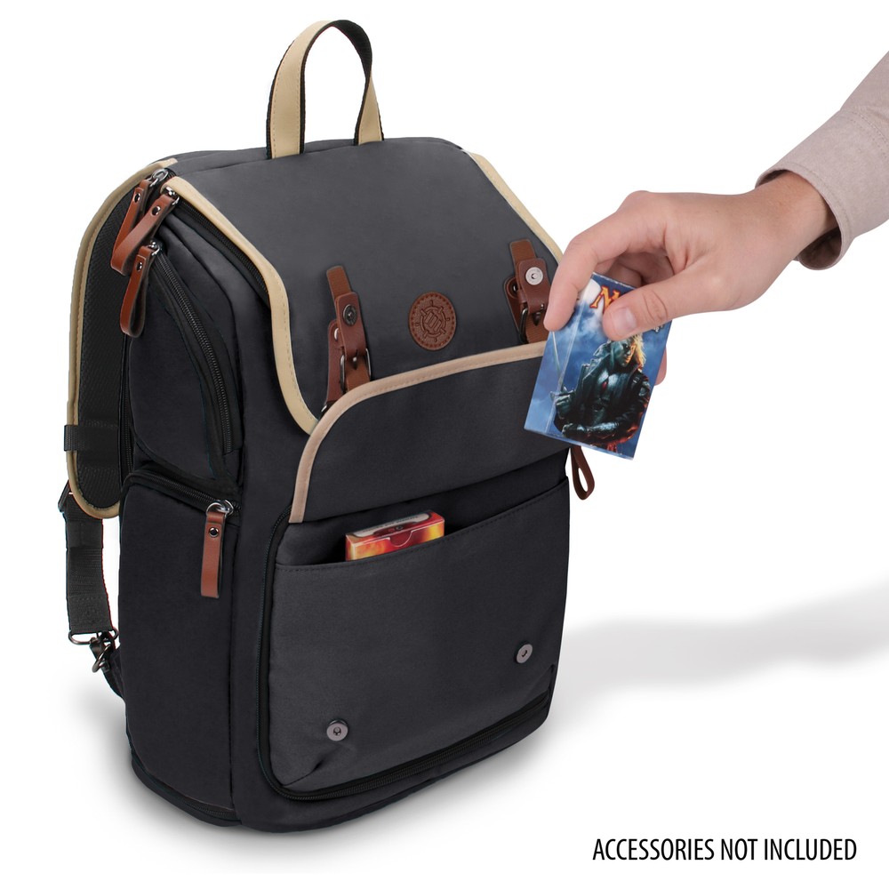 ENHANCE Full-Size Trading Card Storage Box Backpack for Playing Card Case