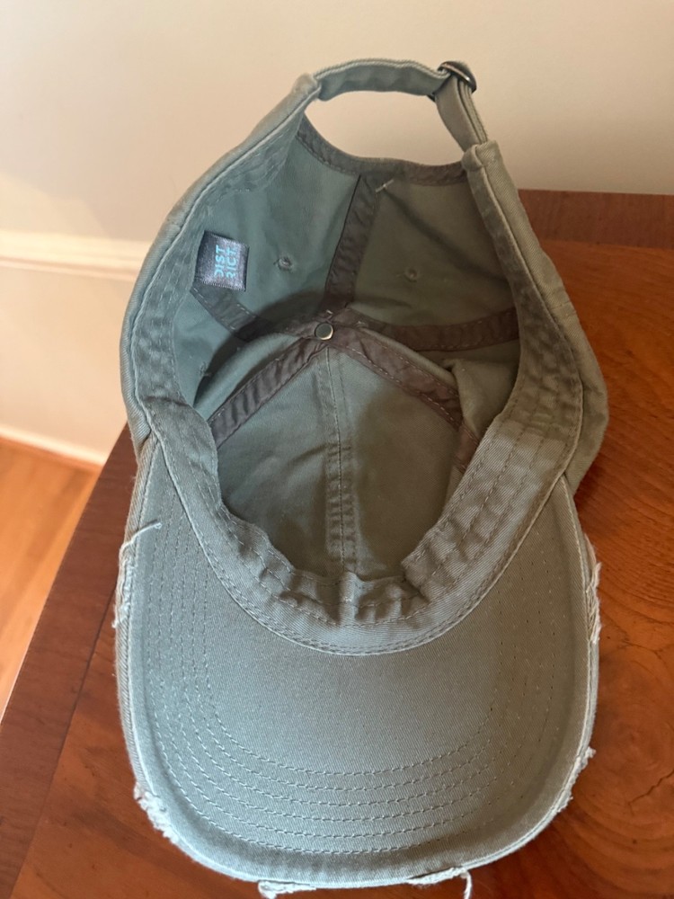 Foo Fighters Band Patch FF Red Green Strapback Hat Casual Dad hat