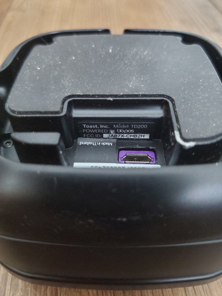 Toast Flex POS Payment Device Tap Credit Card Reader - Model: TD200
