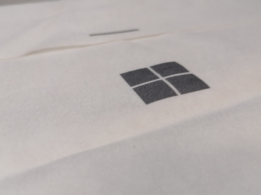 Microsoft Surface White Cloth Bag 8.5"x11.5"