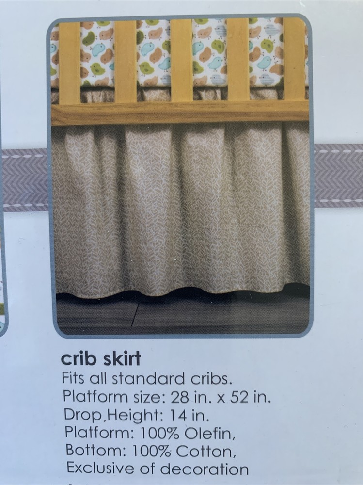 Beautiful, Nurture Imagination Nest 3Pc Crib Bedding