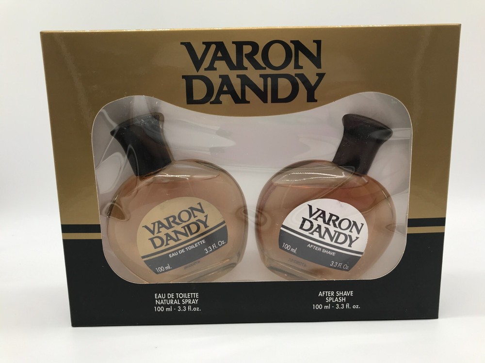 Varon Dandy EAU DE TTOILETTE Natural Spray and After Save Splash. 2 boxes.