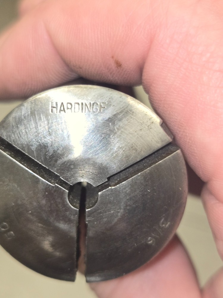 Hardinge - 5C Collet 3/16" Round w/External threads - Good condition