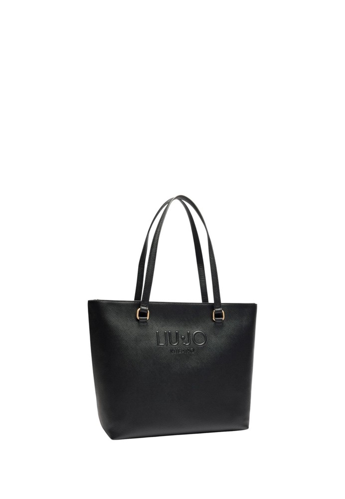 Liu Jo Black Polyethylene Handbag