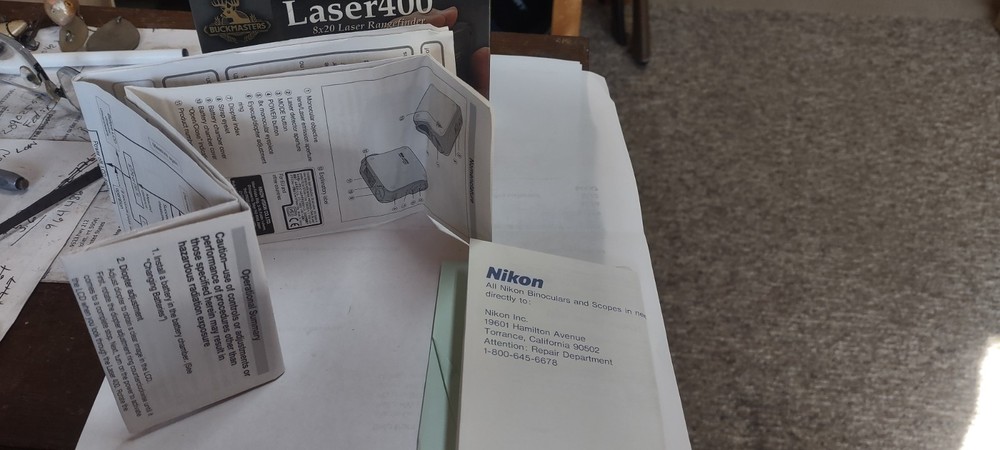 Nikon lazer400 rangefinder