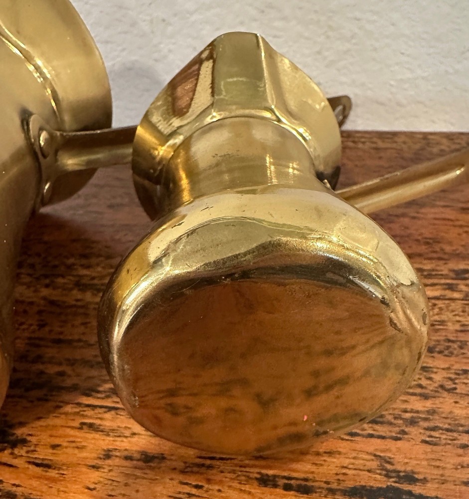 Turkish Brass Coffee Servers Set Of 2