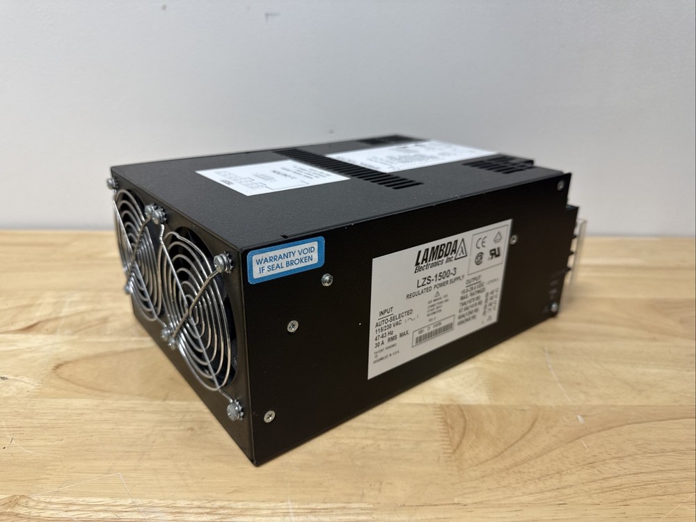 Lambda Power Supply LZS-1500-3 P0904HM (See Notes)
