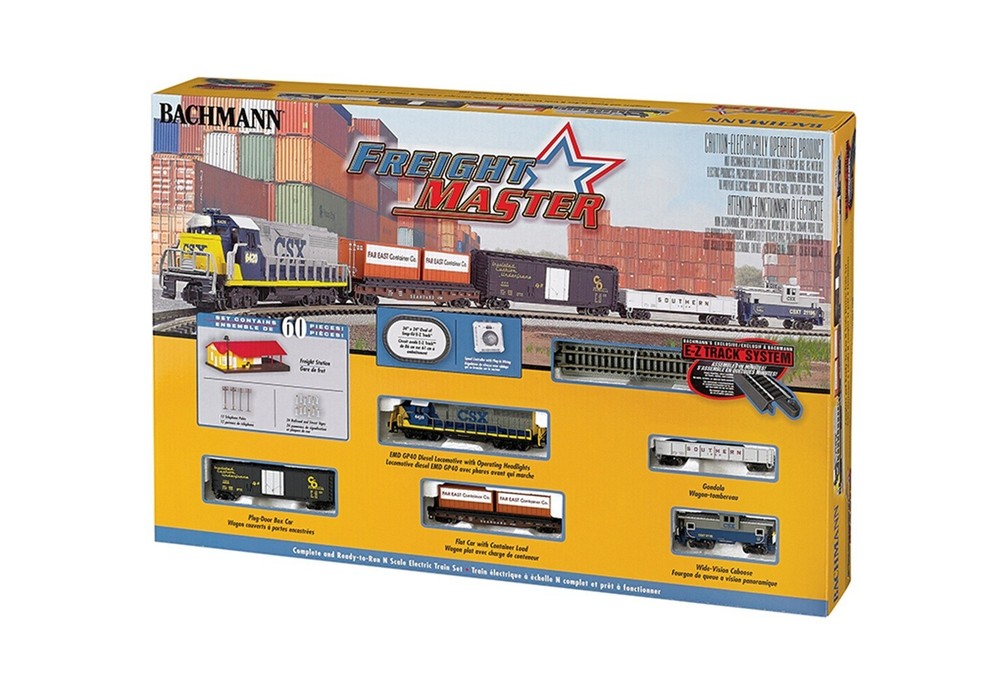 Bachmann Freightmaster Ready-To-Run Electric Train Set N Scale – 24022
