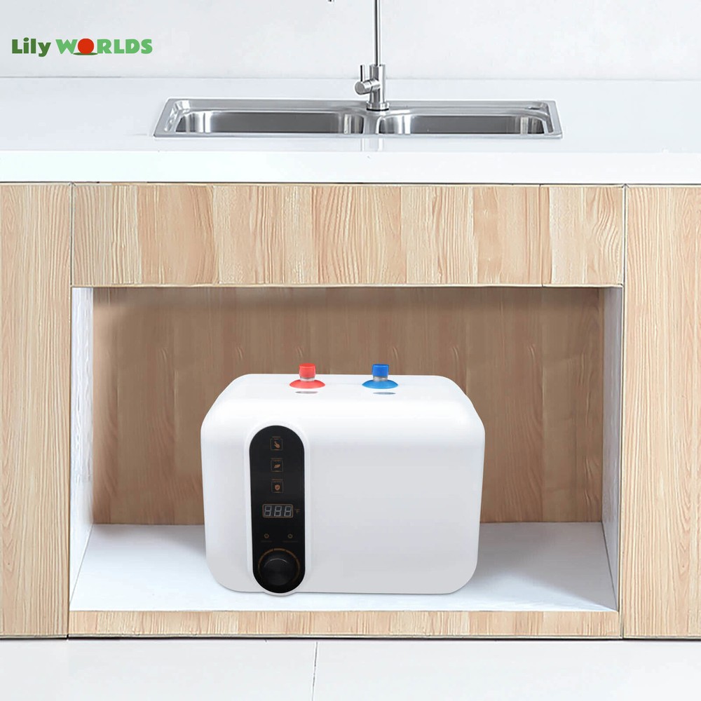 10L 110V RV Instant Electric Hot Water Heater Shower Compact Mini-Tank Storage