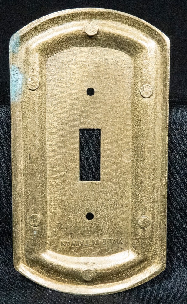 Brass Light Switch Plate Cover Metal