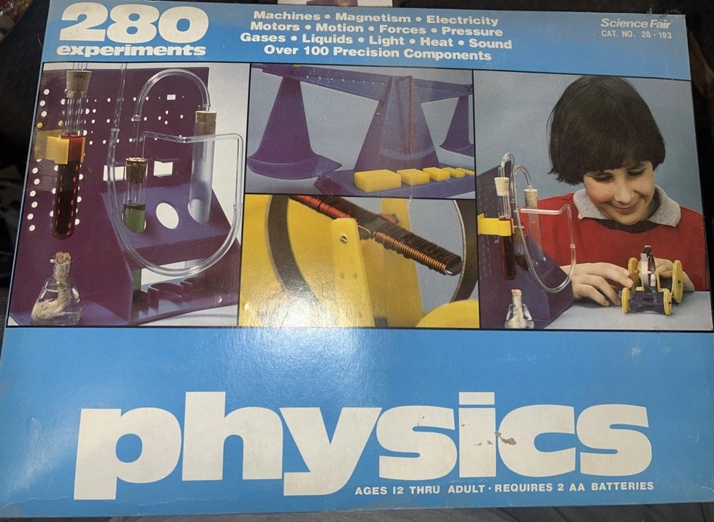 science fair Physics Kit  Cat. No. 26-193