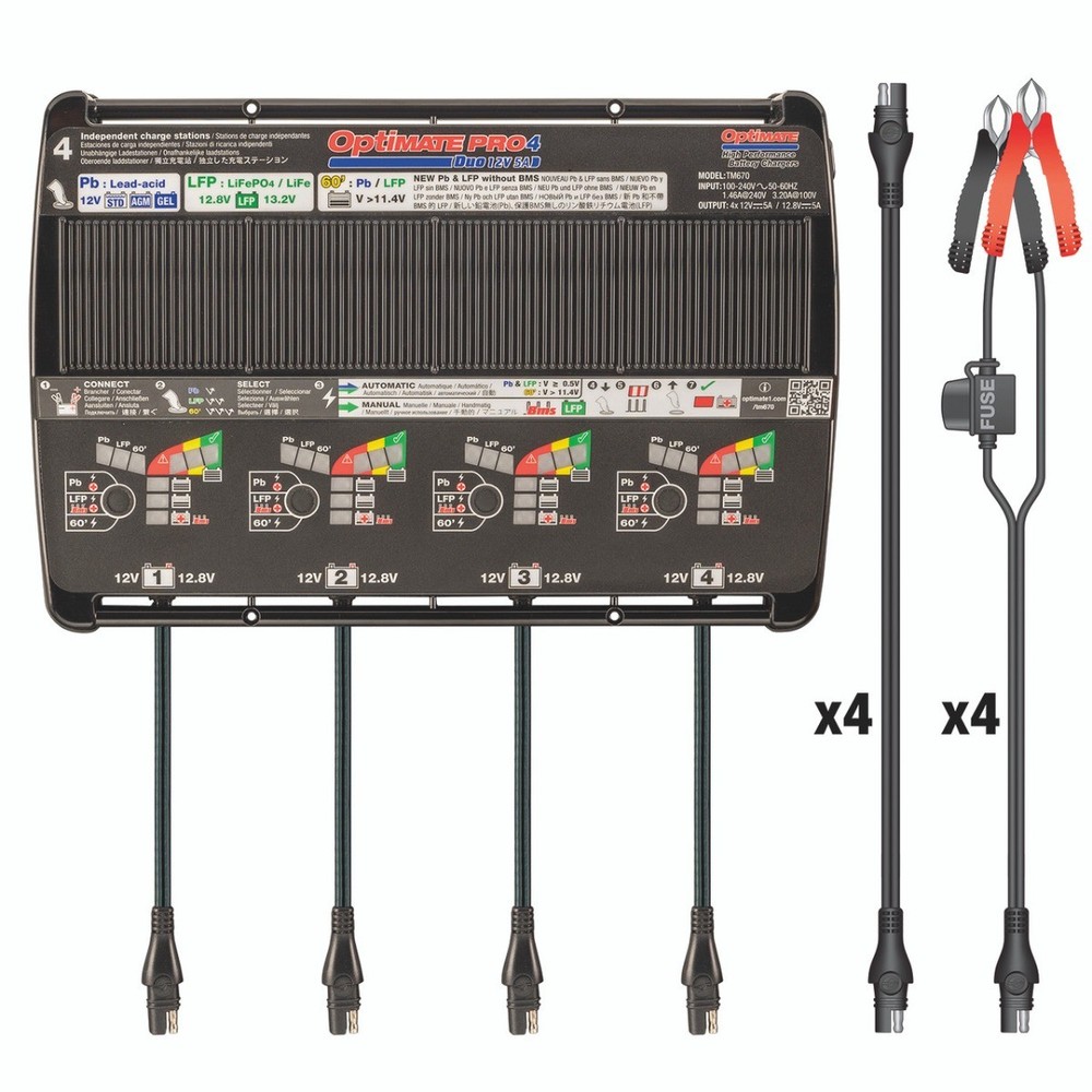 Optimate Pro-4 Duo