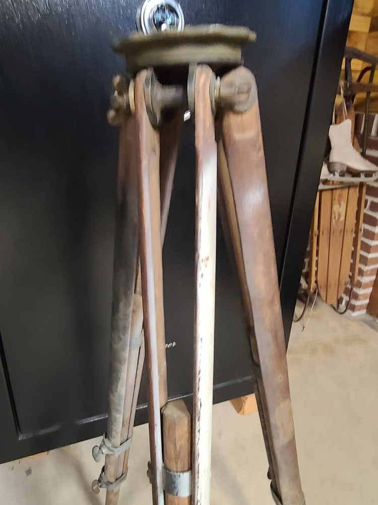 Vintage Brunson Transit Survey Tripod