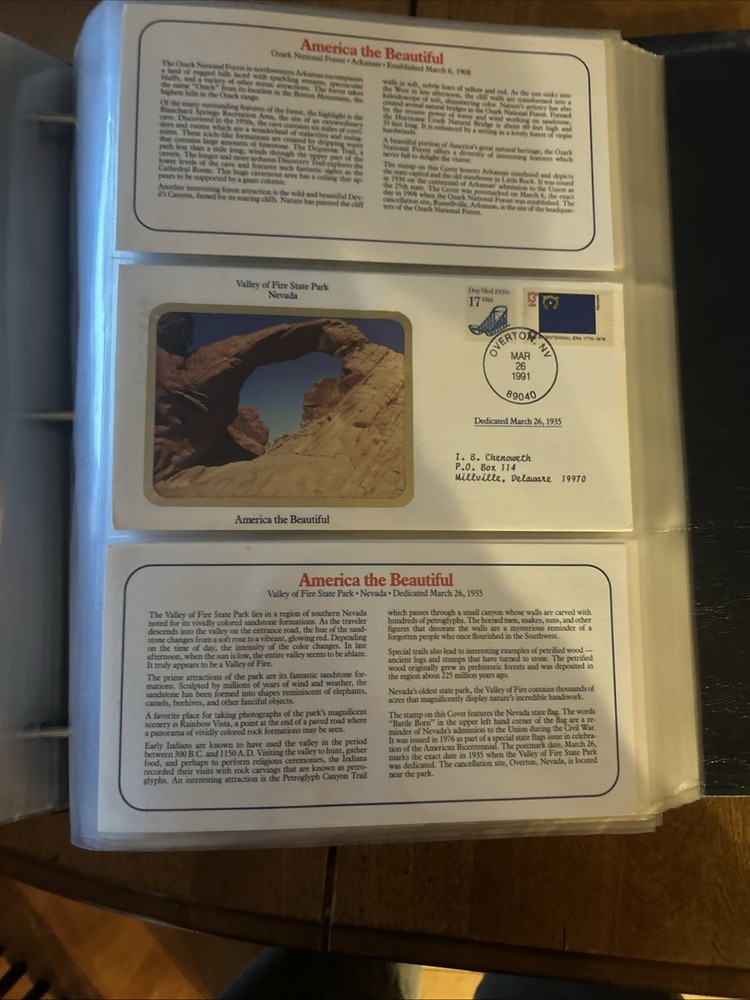 America The Beautiful Commemorative Cover Collection!