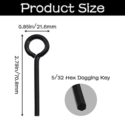 5/32" Hex Dogging Key 12-PC Door Exit Device