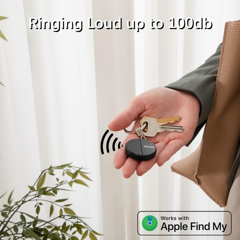 NutaleTag Key Finder 4 Pack - Only iOS - Bluetooth Smart Item Tracker Tag - W...