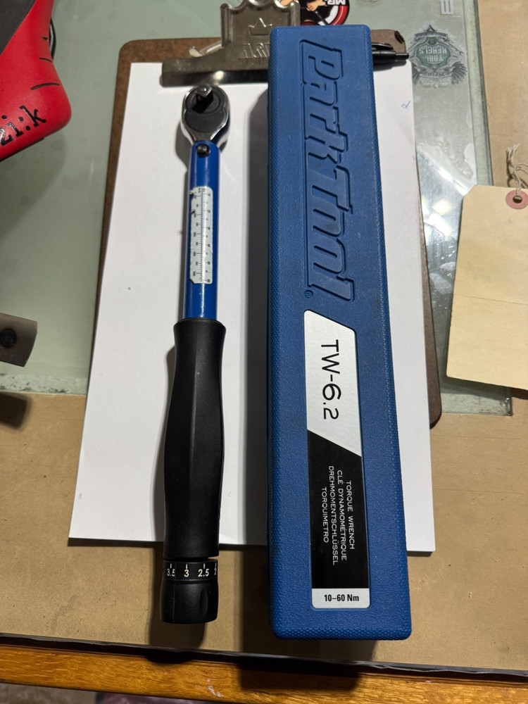 Park Tool RATCHETING CLICK-TYPE TORQUE WRENCH — 10–60 NM