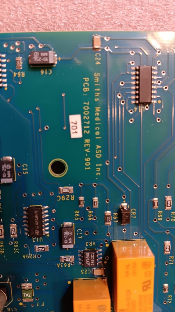 Smiths Medical ASD Inc 7012701 main cpu board