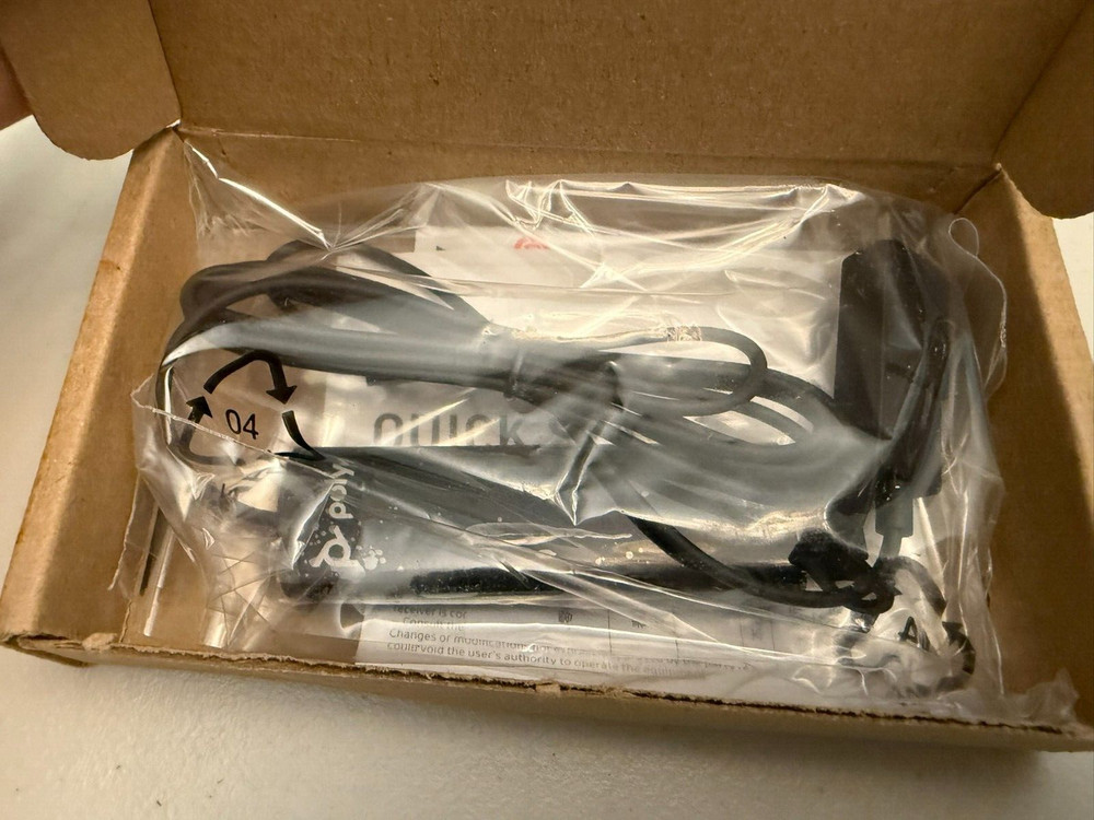 Poly DA75 Poly 786C6AA USB-C USB-A to Quick Disconnect Adapter Open Box