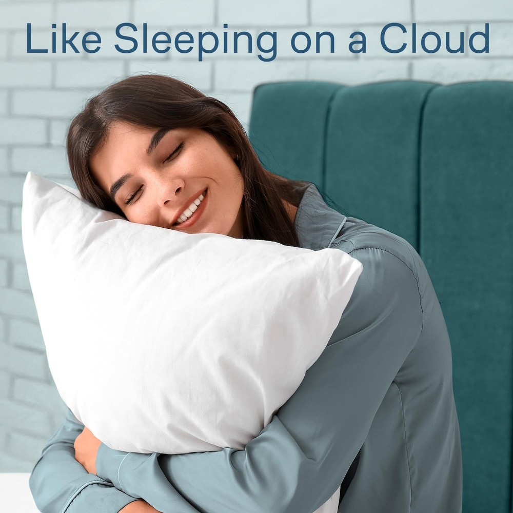 Pillow Protectors King 2 Pack, Waterproof, 20x36 Inch, Bed Bug Proof, White