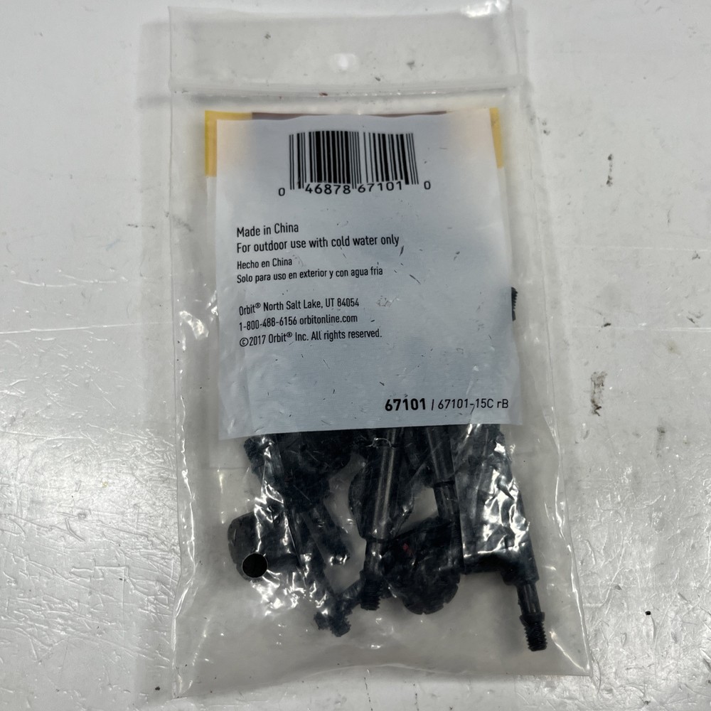 Orbit 67101 Multi-Stream Inline Dripper/Emitter Spray 3 ft. Radius (10 pack)