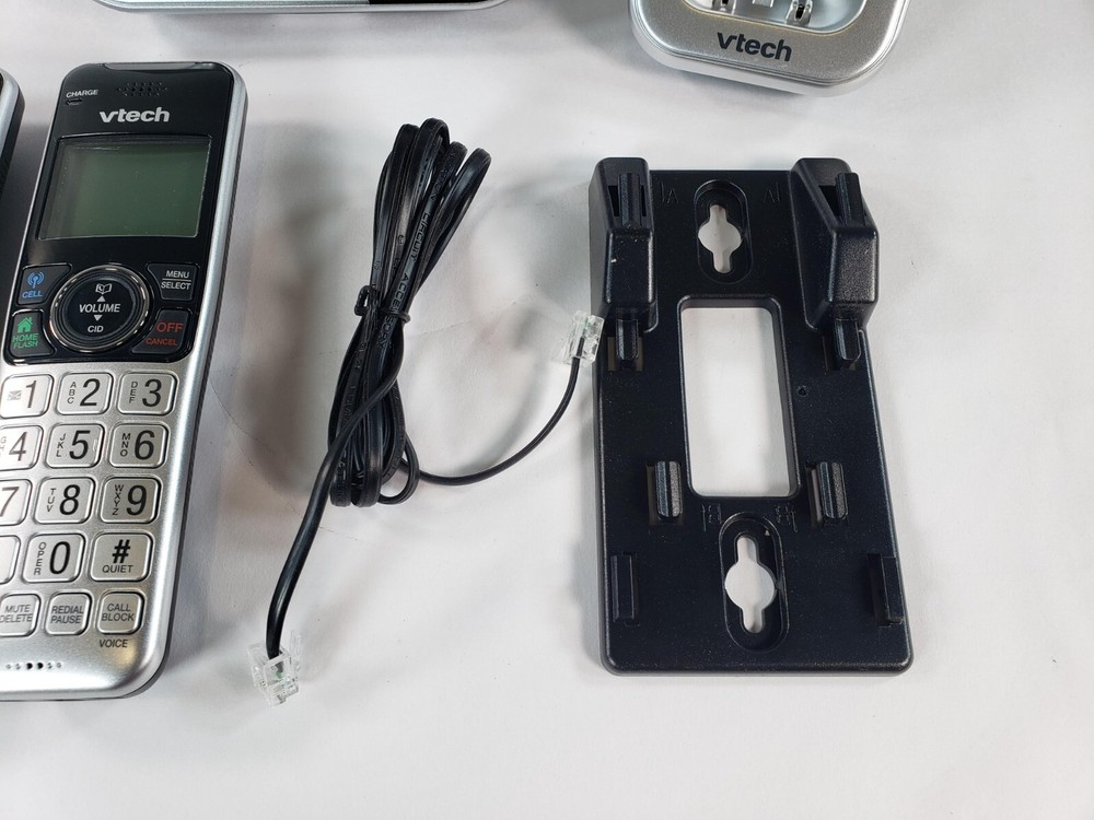 VTECH VS112-2 DECT 6.0 Bluetooth 2 Handset Cordless Phone with Answering Machine