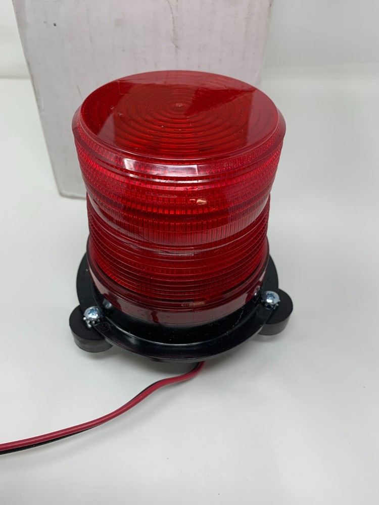 Grote Style Single Flash Mighty Mini Strobe Red