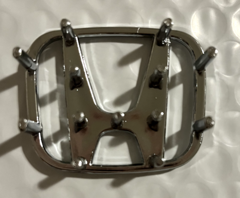 Honda Chrome STEERING WHEEL LOGO 2008-2013