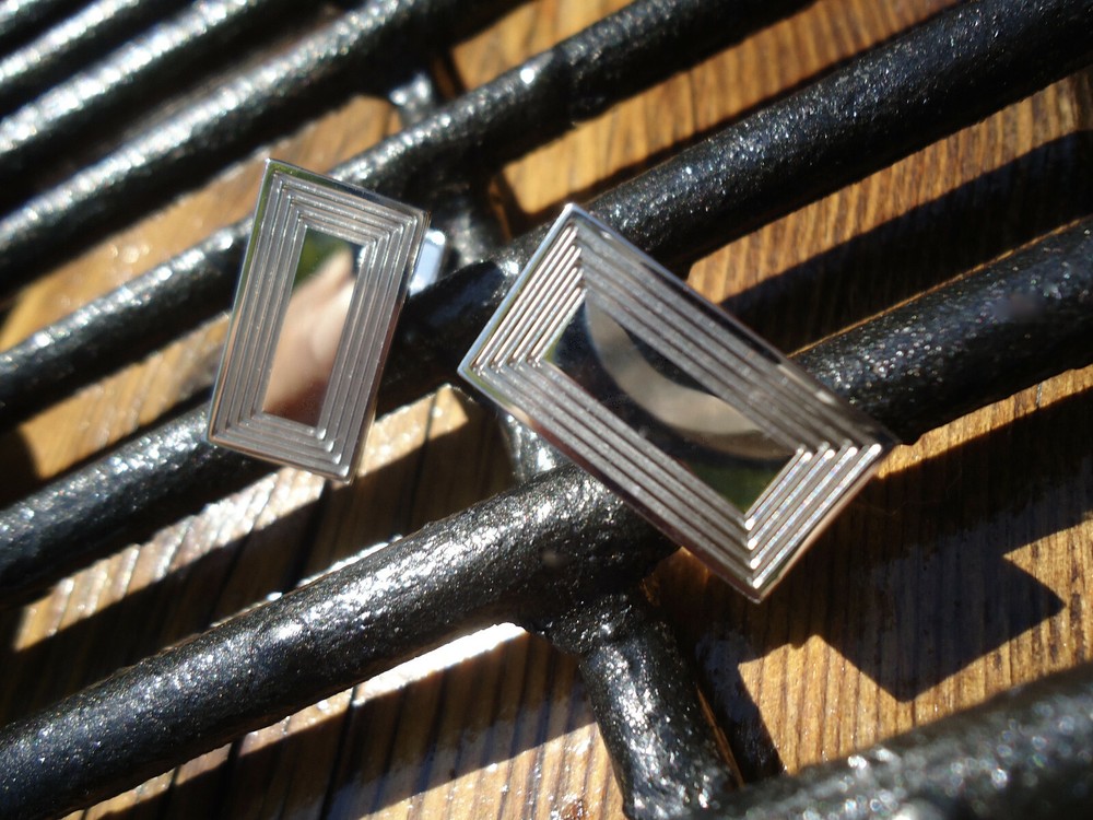 Alfred Dunhill .925 Silver Cufflinks - Cased