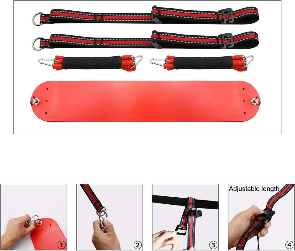 220-440Lbs Pull up Assistance Bands - Heavy-Duty Pull up Resistance Bands for Ch